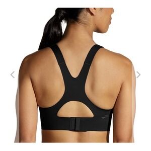 Brooks Dare Racerback 2.0 High Impact Sports Bra Grey 40D 350085